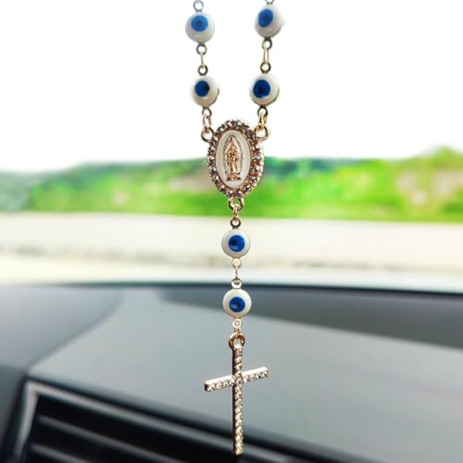 Car Accessories Evil Eye - Evil Eye Rear View Mirror Accessories,