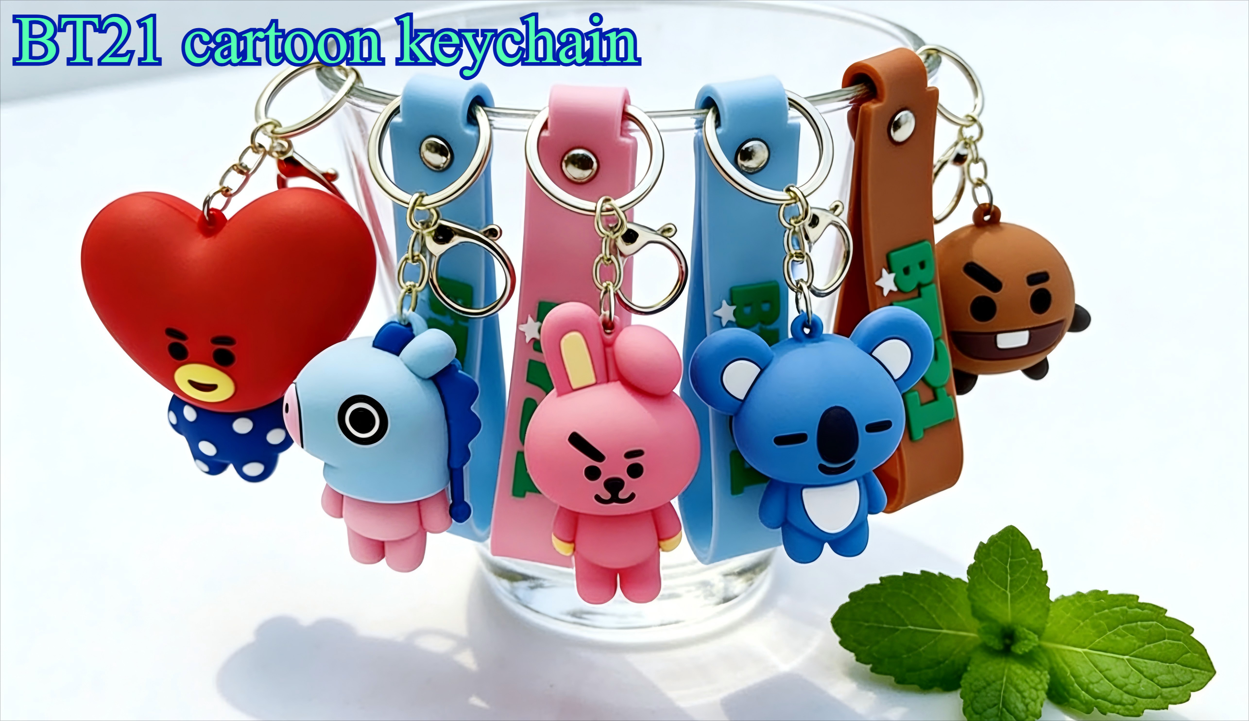 Car Accessories For Inside - New BT21 Koya RJ Shooky Cooky