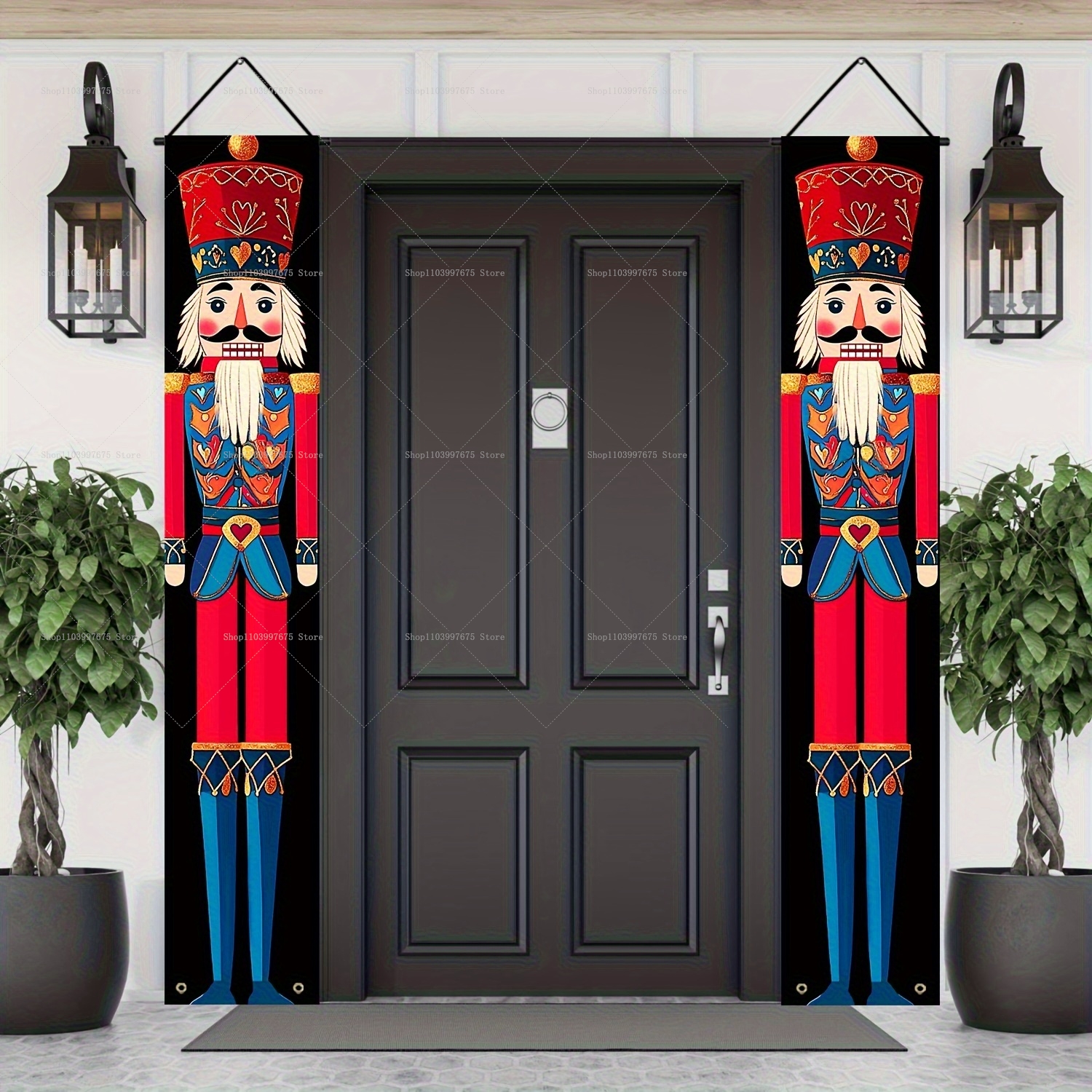 Festive Nutcracker Banners Chr - đánh giá và giá Car Accessories Banner