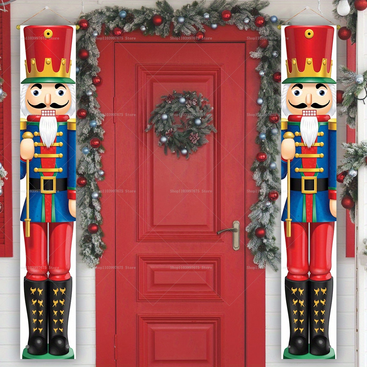 Festive Nutcracker Banners Chr - đánh giá và giá Car Accessories Banner
