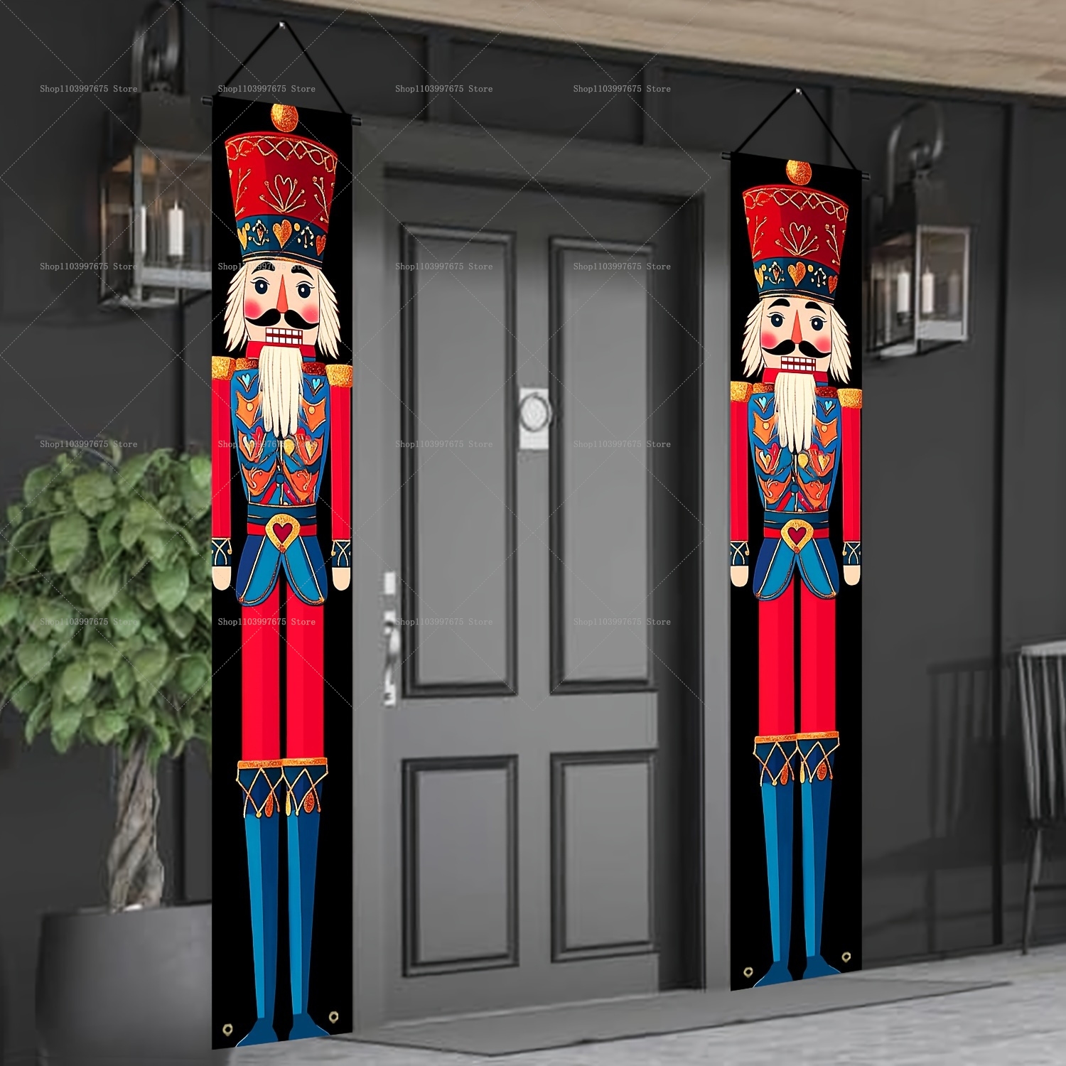 Festive Nutcracker Banners Chr - đánh giá và giá Car Accessories Banner