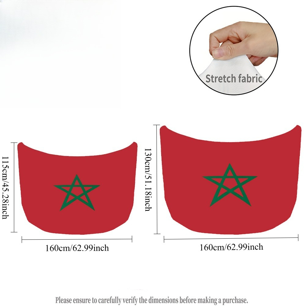 National Morocco Flag Banner C - đánh giá và giá Car Accessories Banner