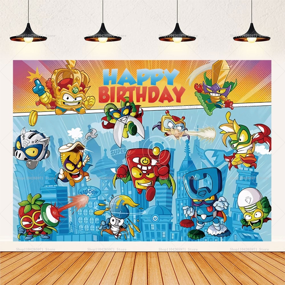 Cartoon SuperZings Photography - đánh giá và giá Car Accessories Banner