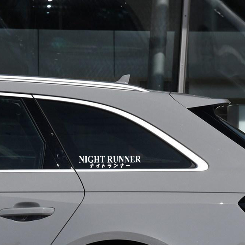 G004 20x4CM Car Sticker NIGHT  - đánh giá và giá Car Accessories Banner