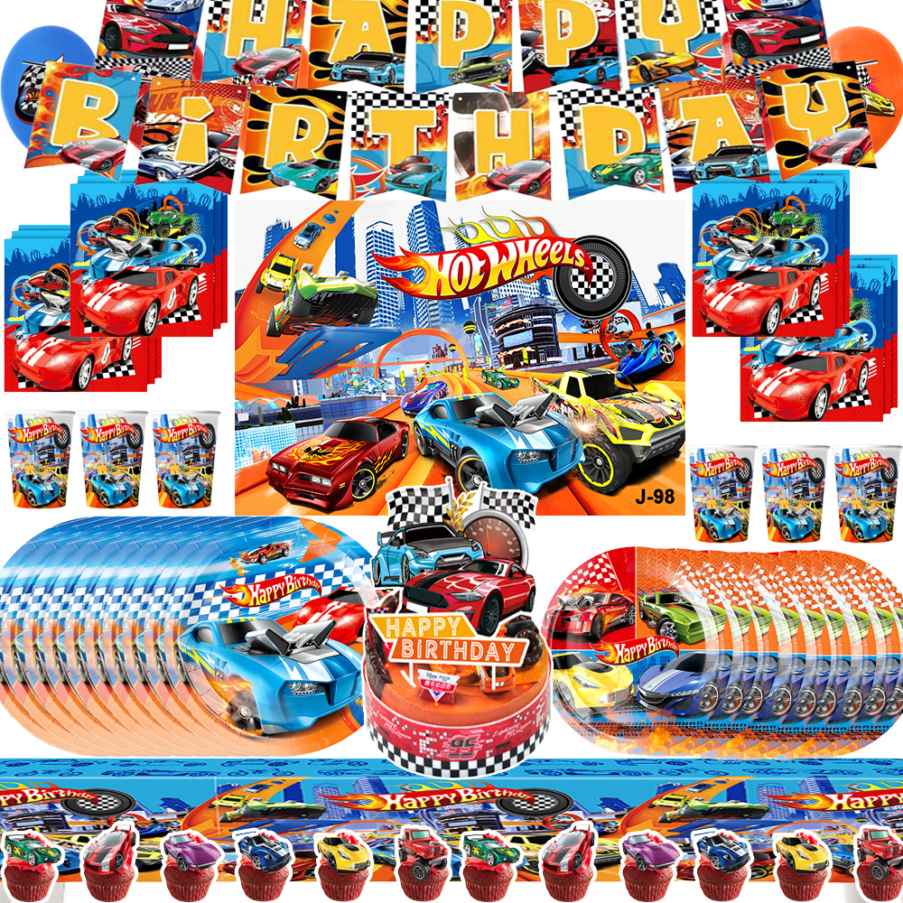 Boys Racing Sports Car Birthda - đánh giá và giá Car Accessories Banner