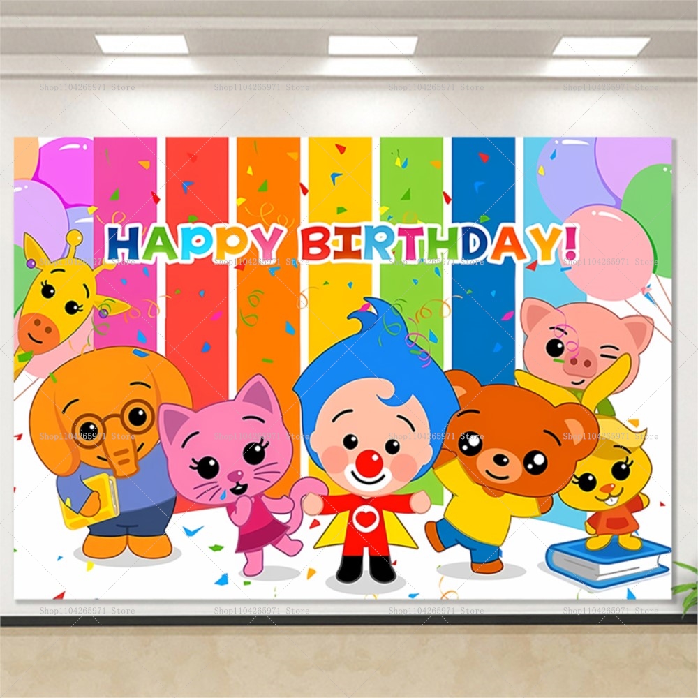 Cartoon Plim Background Childr - đánh giá và giá Car Accessories Banner