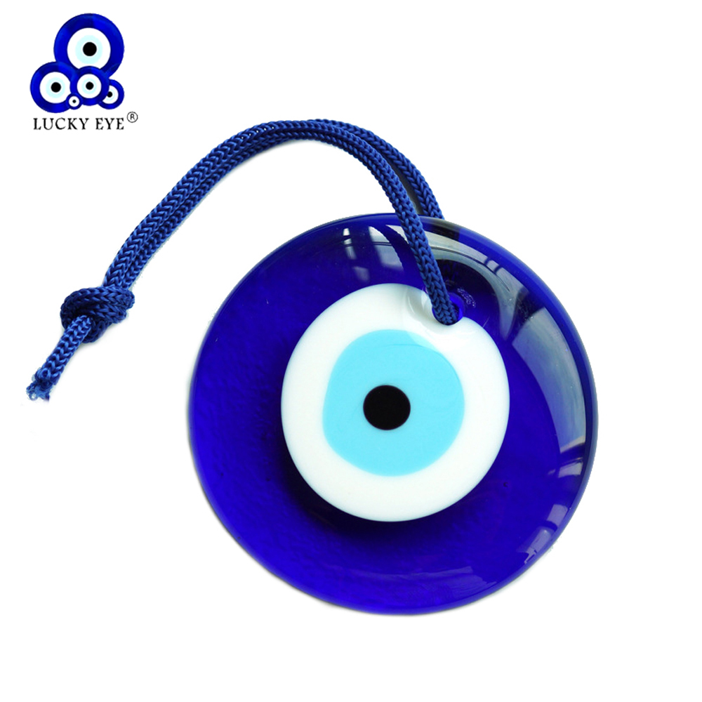 Lucky Eye Glass Blue Turkish E - đánh giá và giá Car Accessories Evil Eye