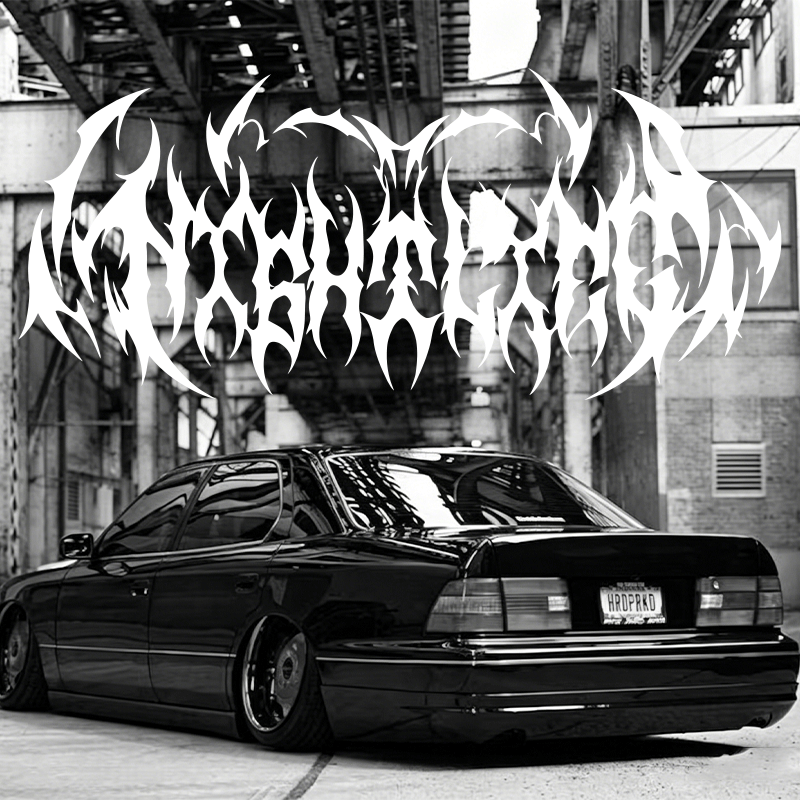 Nightlife Gothic Style Car Sti - đánh giá và giá Car Accessories Banner