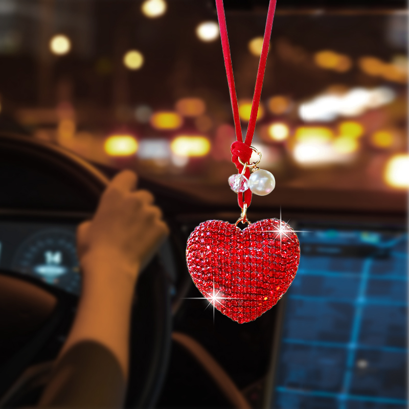 Diamond-studded love car inter - đánh giá và giá Car Accessories Evil Eye
