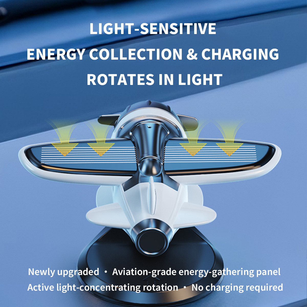 Motor Solar Airplane Ornaments - đánh giá và giá Car Accessories For Inside