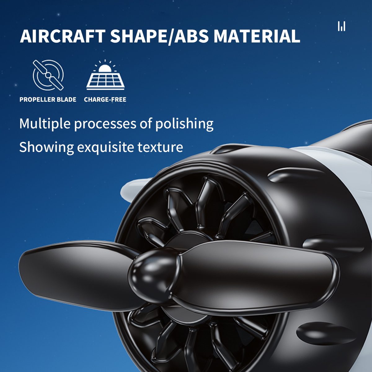 Motor Solar Airplane Ornaments - đánh giá và giá Car Accessories For Inside