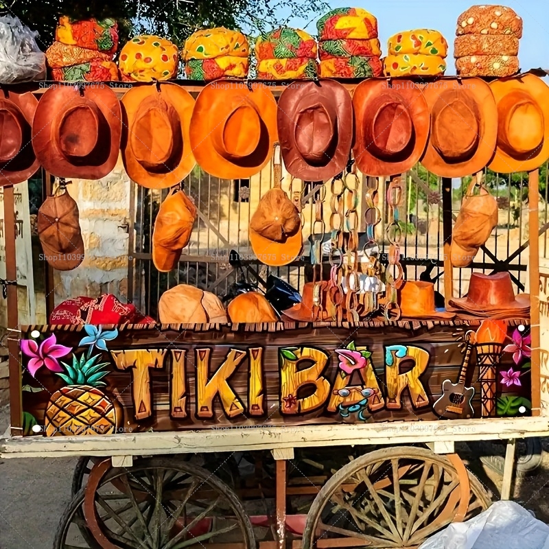 Tiki Bar Banner Tropical Hawai - đánh giá và giá Car Accessories Banner