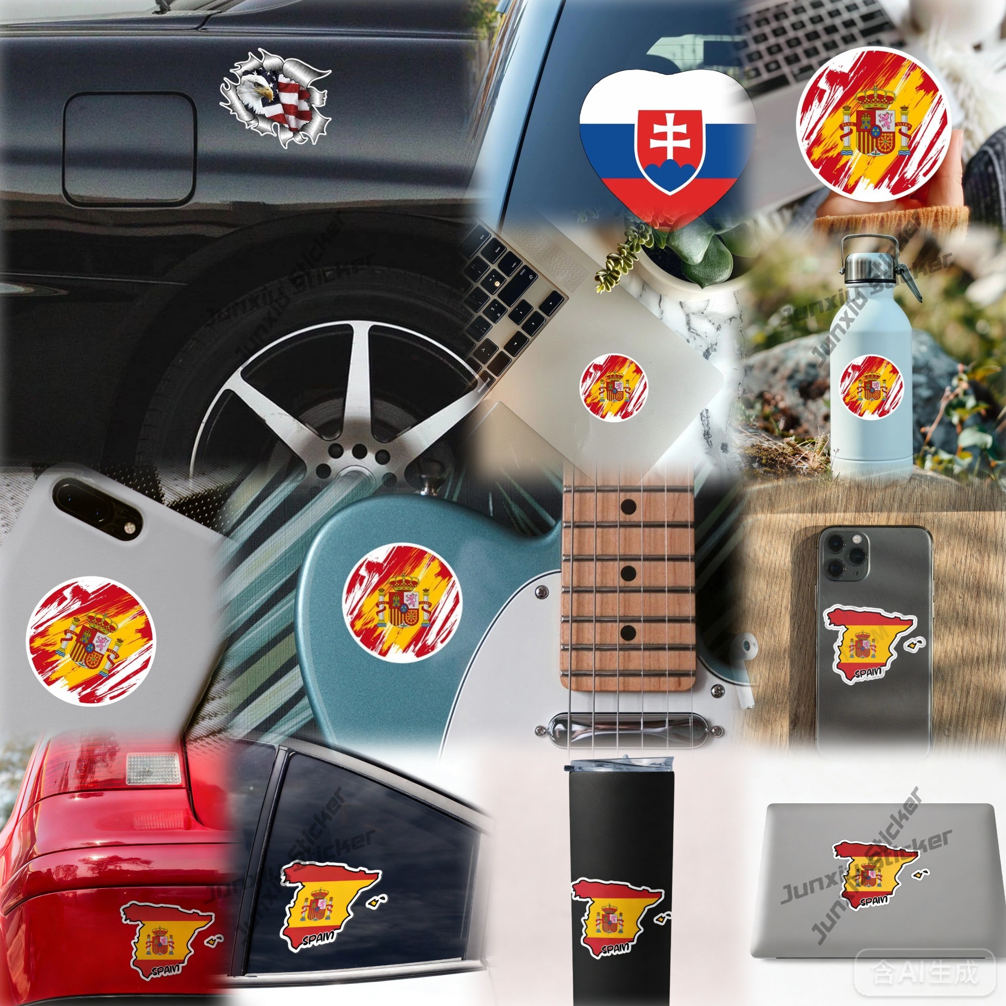 Singapore Flag Oval Sticker An - đánh giá và giá Car Accessories Singapore