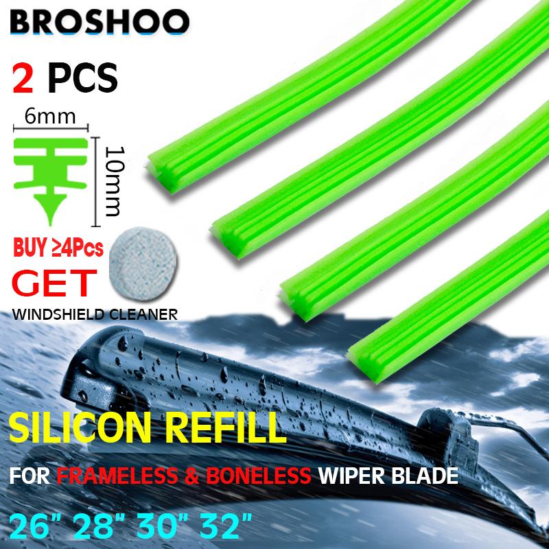 2 PCS Car Wiper Blades Silica  - đánh giá và giá Car Accessories Tape