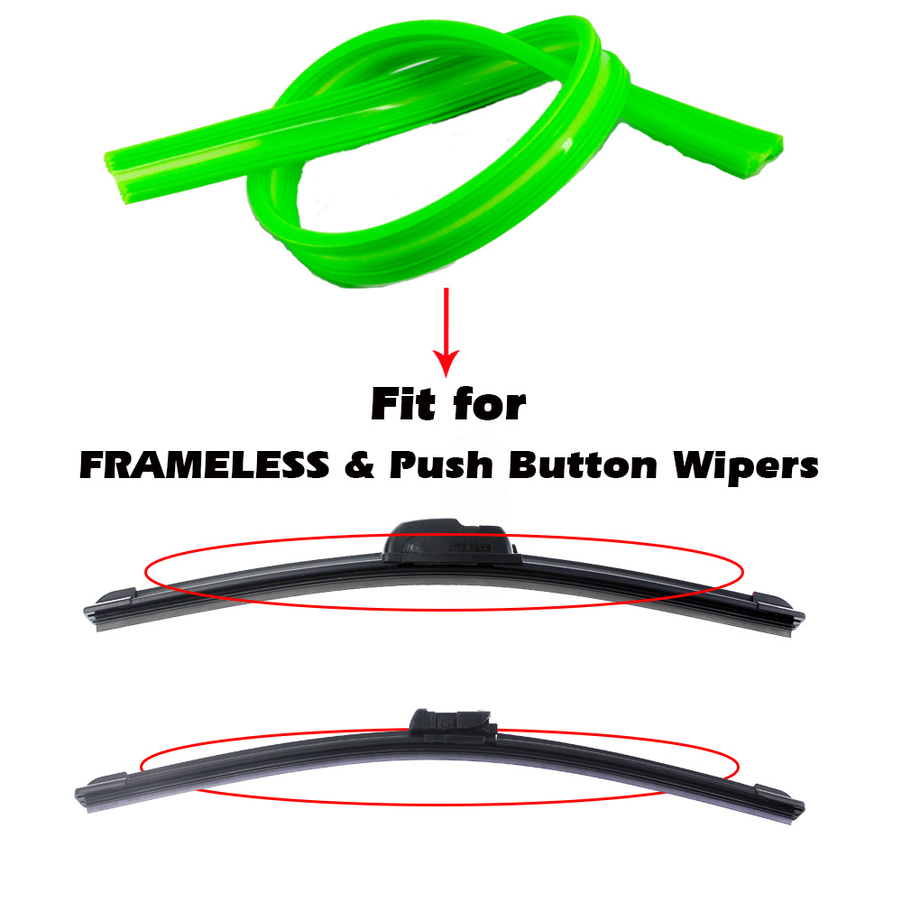 2 PCS Car Wiper Blades Silica  - đánh giá và giá Car Accessories Tape