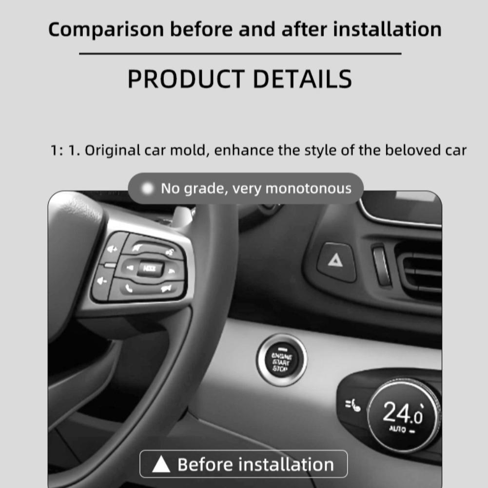 1PC Car One-Touch Start Button - đánh giá và giá Car Accessories Essentials